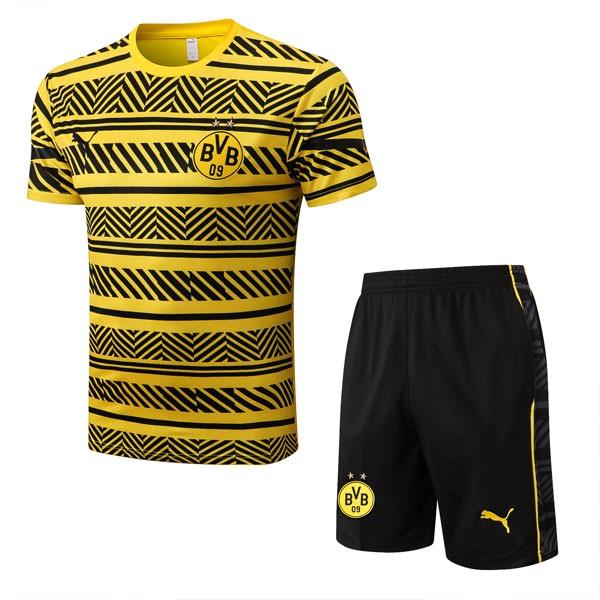 Trainingsshirt Borussia Dortmund Komplett-Set 2022-2023 Gelb